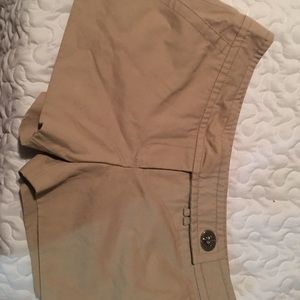 Coach tan shorts